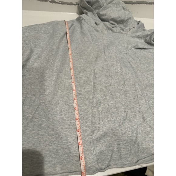 Offline by Aerie Women's Cropped Sweatshirt Hoodie Gray Size XL - Picture 9 of 9